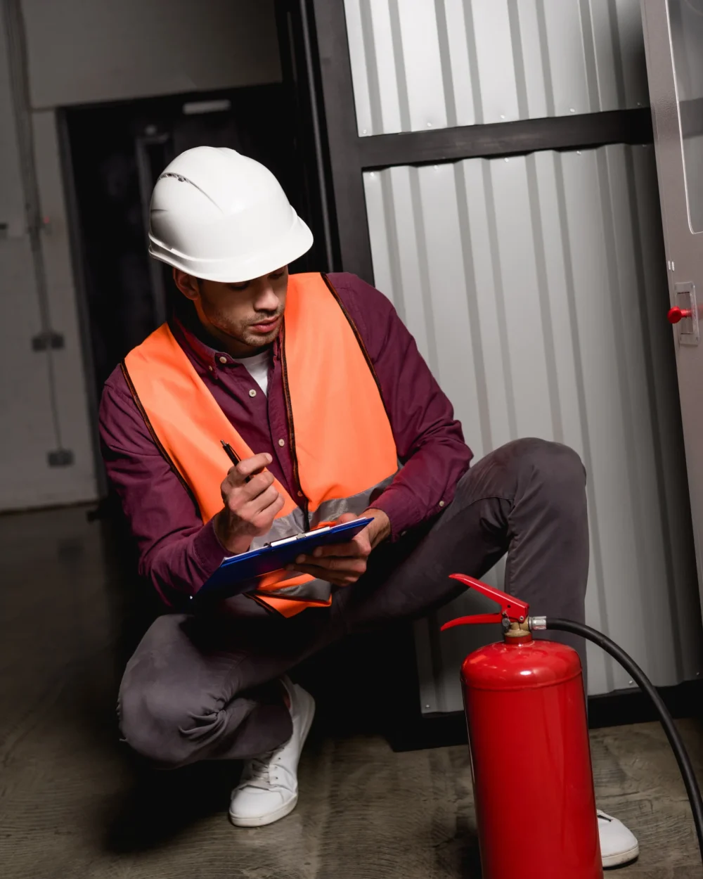 man-inspects-fire-extinguisher-wearing-hard-hat-2026-09-22-21-10-19-utc